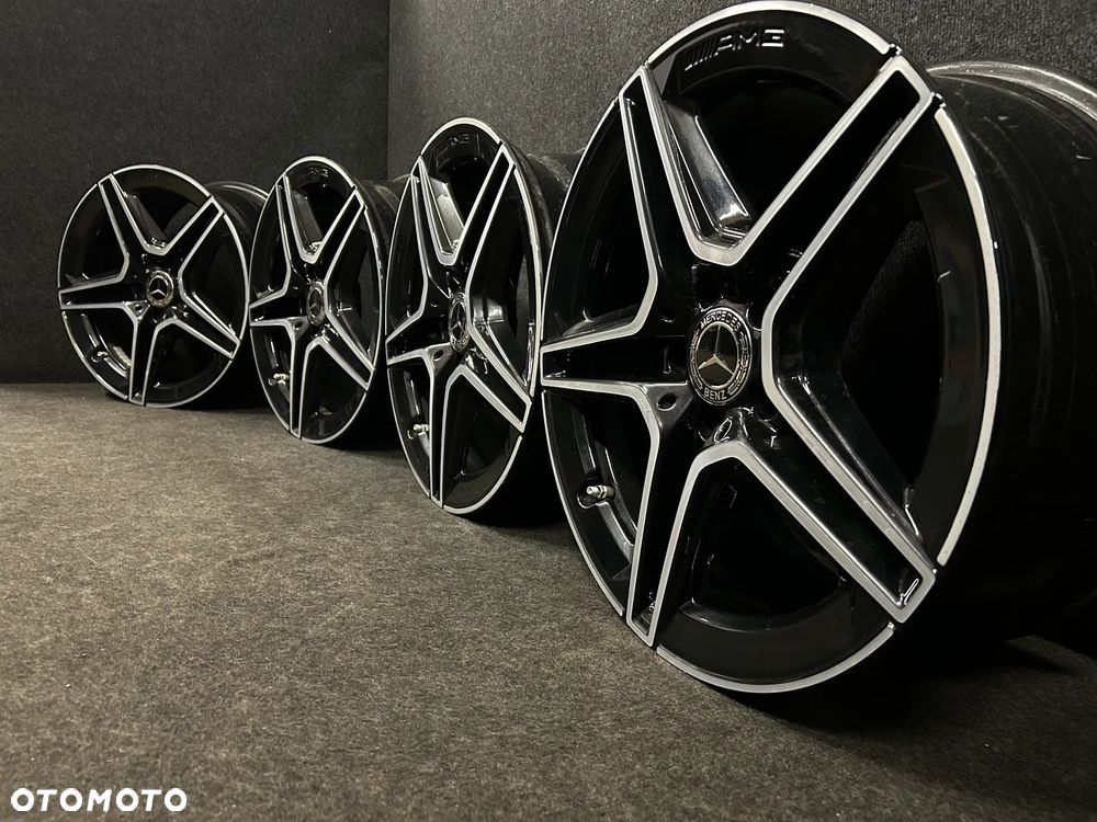 Alufelgi Mercedes C-Klasa W205 AMG, W204, E-Klasa W212, W213 18 cali 5x112 4szt. z czujnikami! - 2