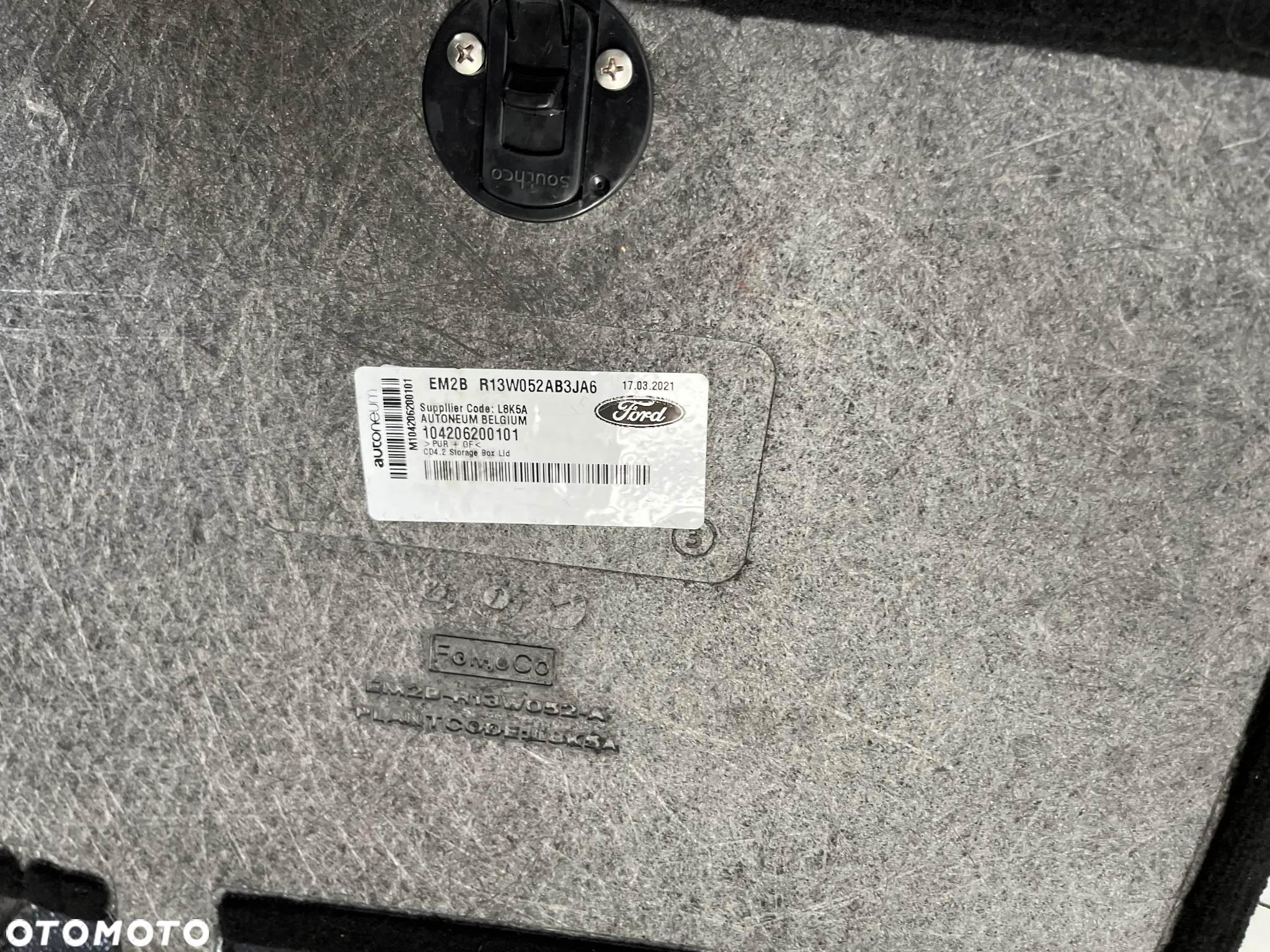 FORD GALAXA MK4 21R OSŁONA PŁYTA SCHOWKA PODŁOGI EM2B-R13W052-A - 4