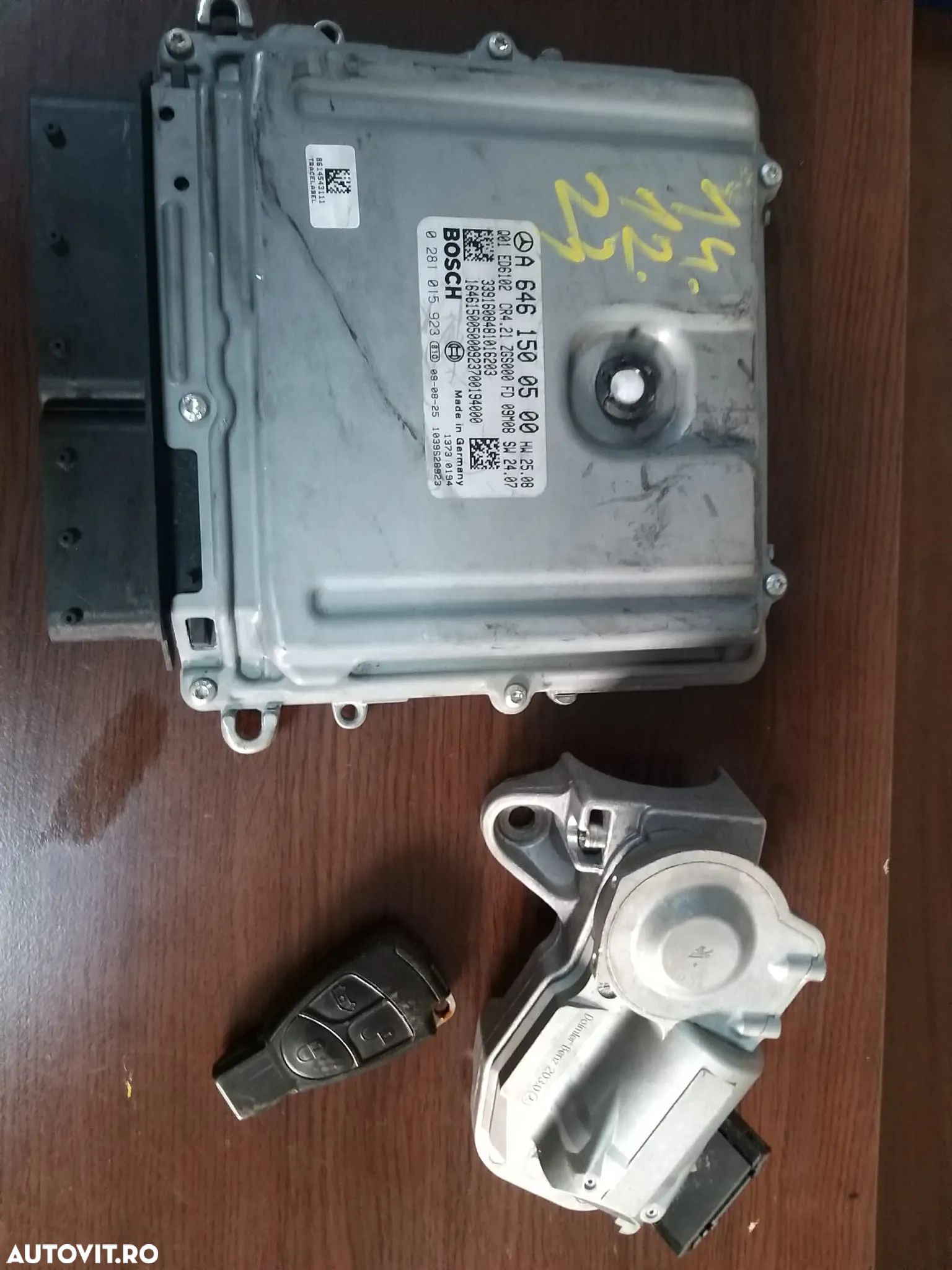 calculator cod: A6461500500 pentru Mercedes Vito W639 din 2009, 2.2 Diesel - 1