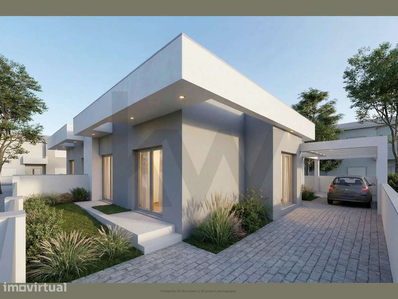 Moradia térrea T3, com suite, jardim, piscina e parqueamento - Grande imagem: 4/19