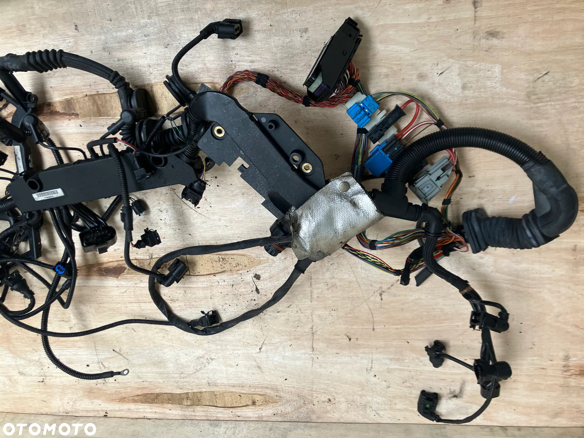 WIĄZKA SILNIKA BMW E60 E61 535D 272KM M57 BITURBO ŻELIWO PRZED LIFT INSTALACJA EUROPA AUTOMAT 7792262 7796497 - 6