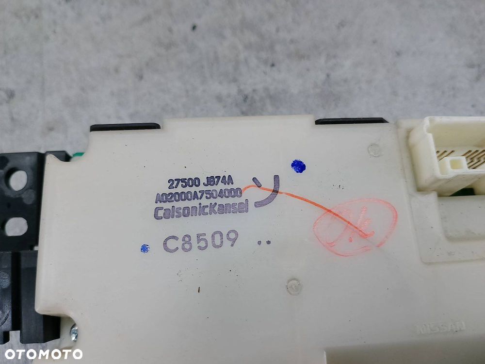 PANEL NAWIEWU NISSAN X-TRAIL II T31 27500JB74A - 4