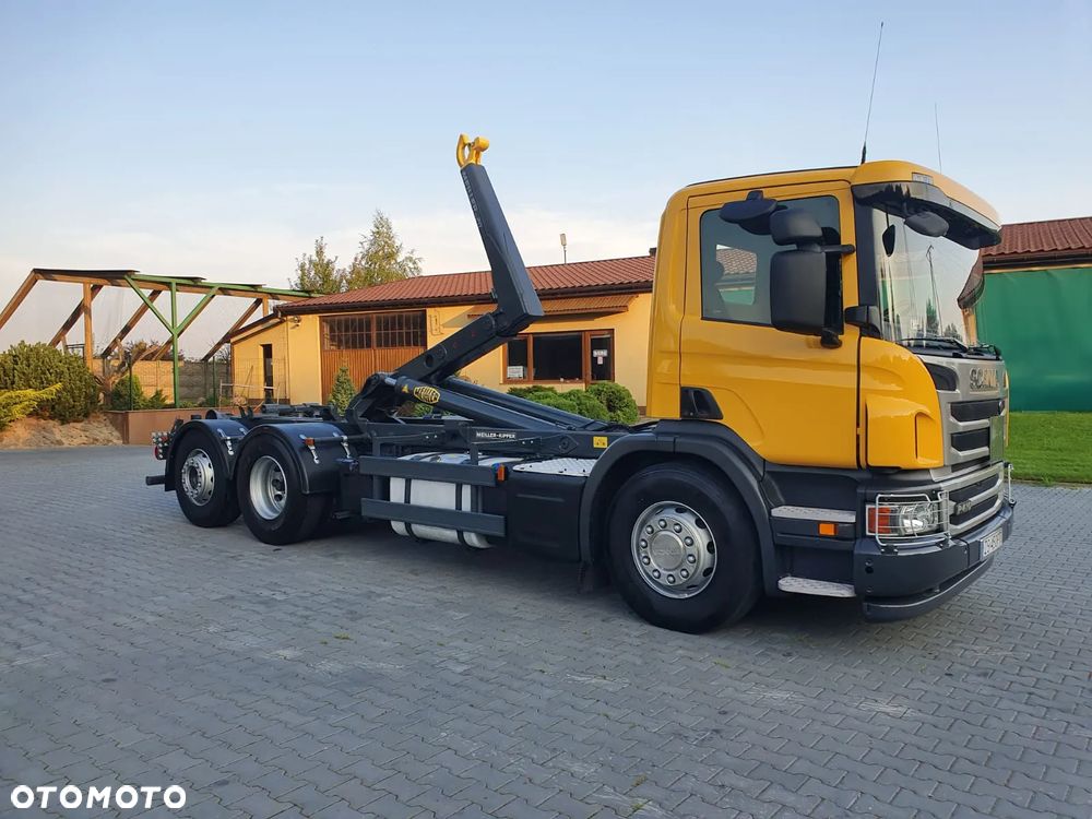 Scania P410 Hakowiec Meiller 6x2 Oś Skrętna Automat Krajowa! - 6