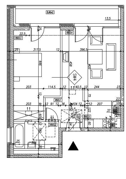 *Angel Plaza* widok na Wawel 50 m2 2-pok |Stare Miasto|