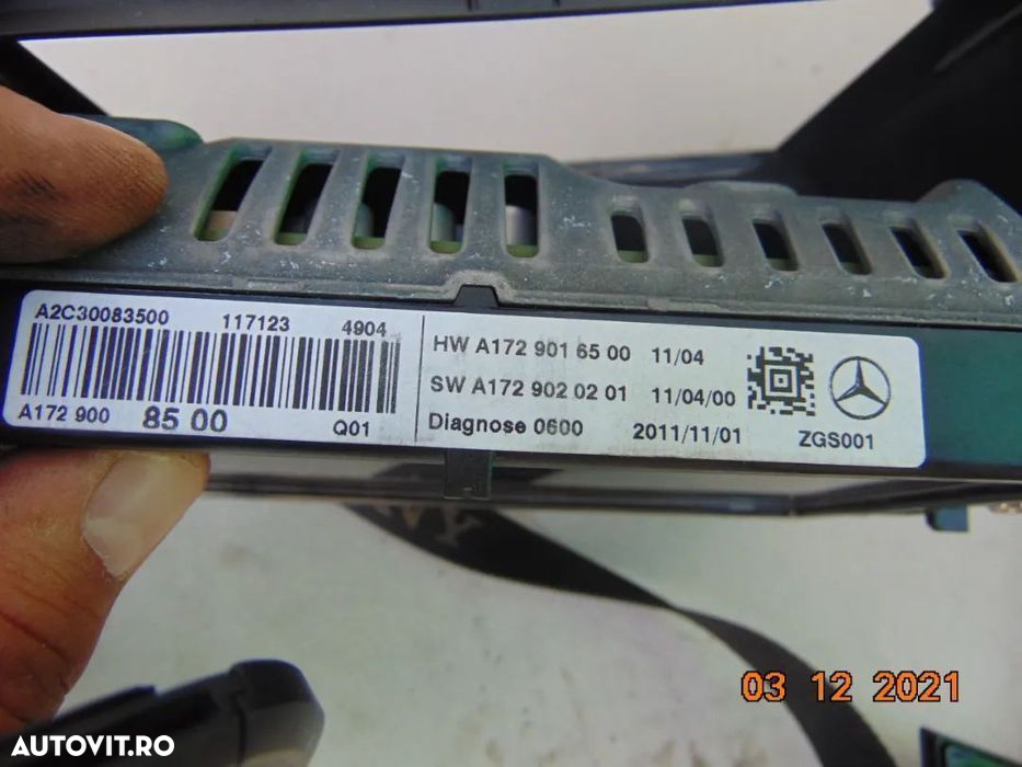 Navigatie Mercedes ML w166 GL x166 W212 w204navigatie completa display - 4