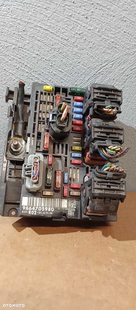 Moduł BSM Peugeot Citroen 966.470.5980 BSM R02-00 Moduł BSM Nr7 - 1