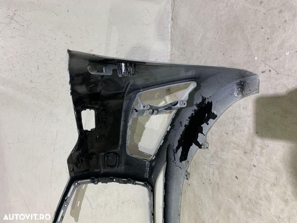 Bara fata Audi A6, C8, 2018, 2019, 2020, 2021, 2022, 2023, cod origine OE 4K0807437, cu gauri pentru spalatori faruri si senzori de parcare (6). - 7