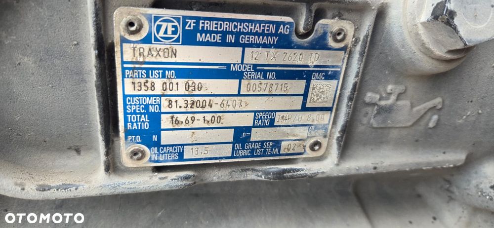 Skrzynia ZF TRAXON daf man iveco volvo mercedes renault - 2