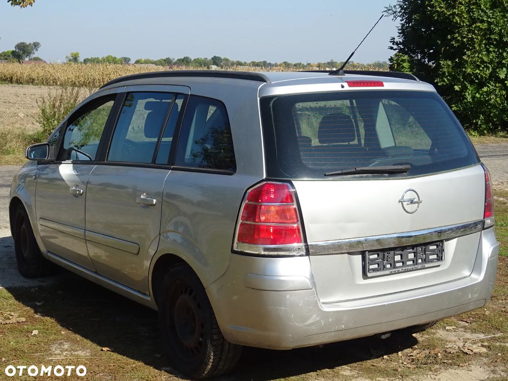 WIĄZKA PRZEWODY KABLE INSTALACJA KLAPY TYŁ TYLNEJ OPEL ZAFIRA B - 4