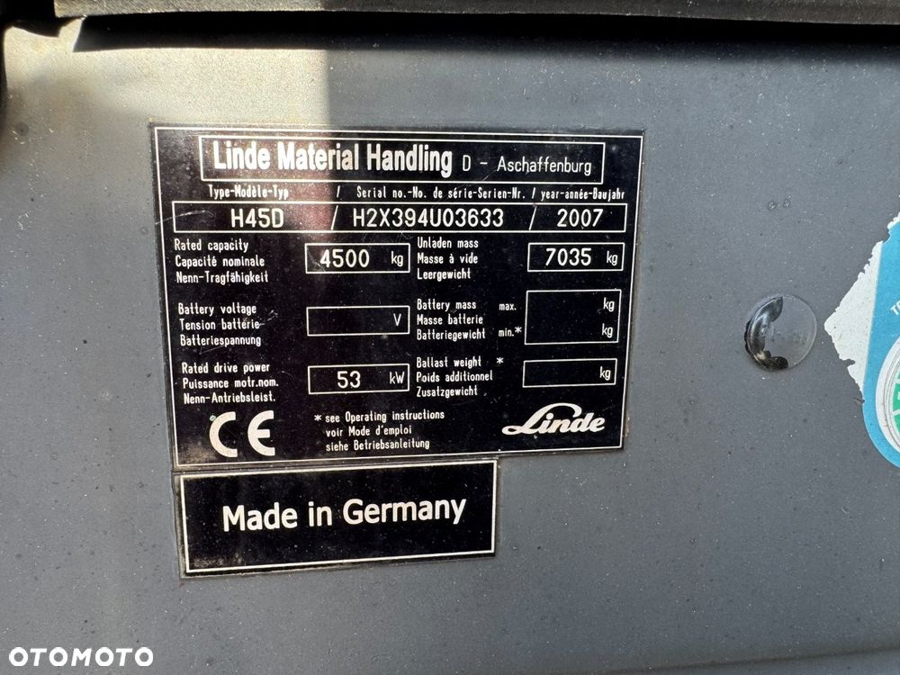 Linde H45D - 7