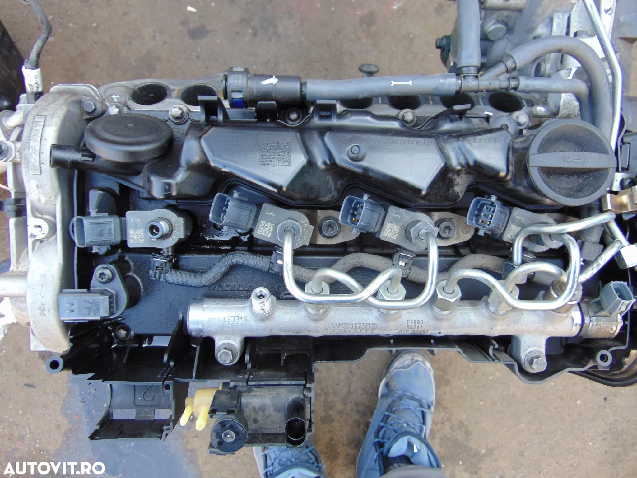 Kit injectie Volvo 2.0 euro 6 injectoare pompa inalte rampa xc40 s60 v40 v60 s90 v90 xc60 xc90 injector kit inectie completa cod 31452115 31452143 31303612 - 1