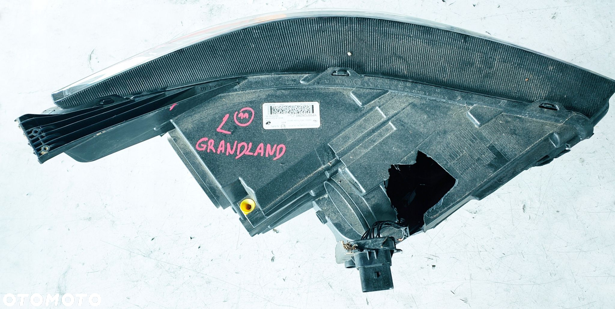 OPEL GRANDLAND X 19r LAMPA LEWY PRZÓD YP00126280 - 3
