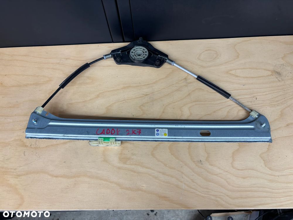 Vw Caddy 2K7 V mechanizm podnoszenia szyb 2K7837461A