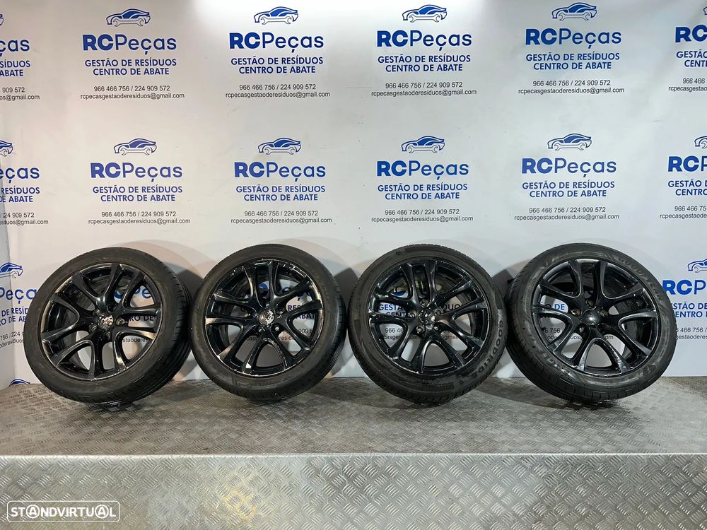 .Conjunto Jantes 17 Donington Originais VW Volkswagen 5x112 8J ET41 1K8601025B - 2