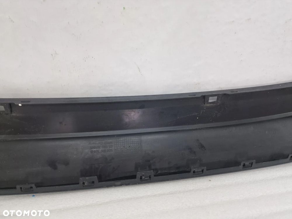 VW GOLF VII 7 5G0 / 5G6 12- DYFUZOR / DOKŁADKA POD ZDERZAK TYLNY TYLNI TYŁ , NR 5G6807568B , NR AUKCJI DT707 - 9