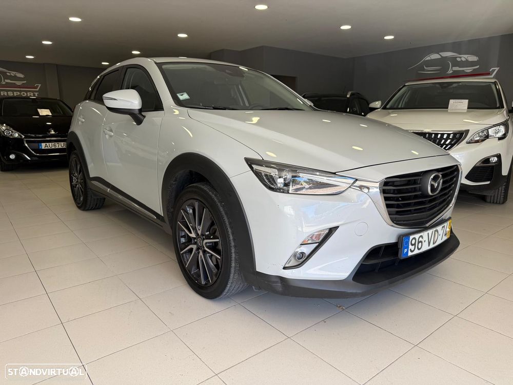 Mazda CX-3 1.5 Sky.Excellence HT Leather White Navi - 2