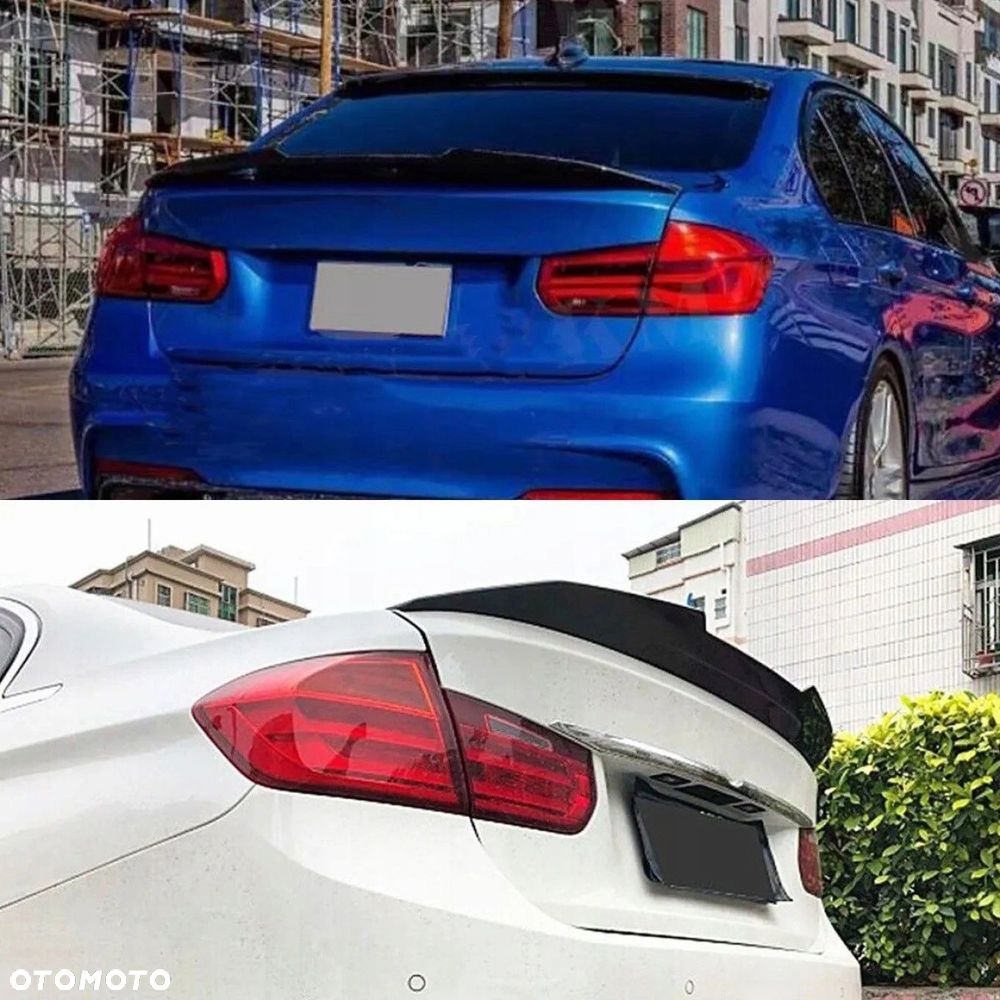SPOILER lotka klapy BMW F30 czarny połysk - 3