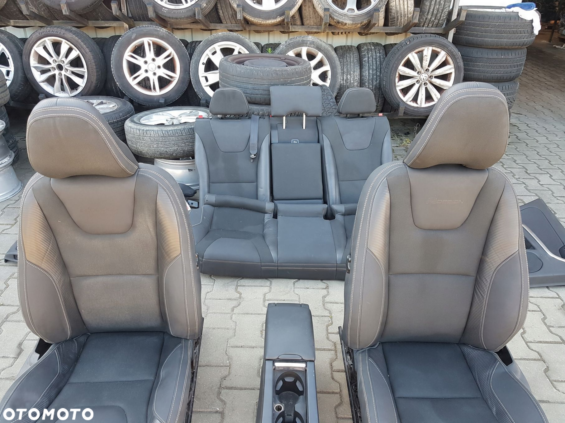 VOLVO V60 I 11-18r FOTELE PÓŁSKÓRY KANAPA R-DESIGN - 5