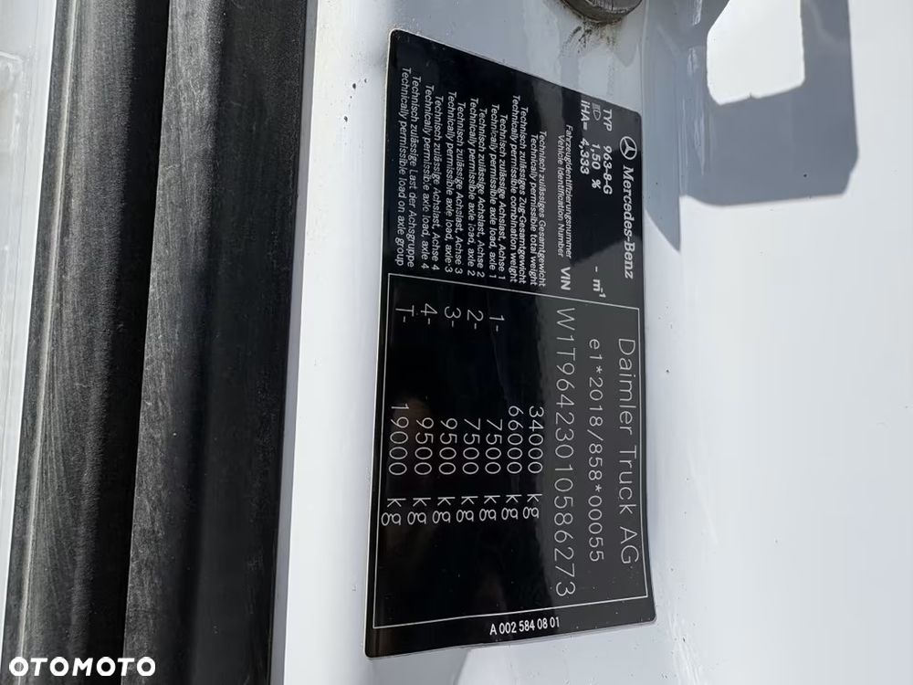 Mercedes-Benz AROCS 3445 8x4 – Wywrotka 3-stronna Meiller Bordmatik / EURO 6 /  143 392 km - 3