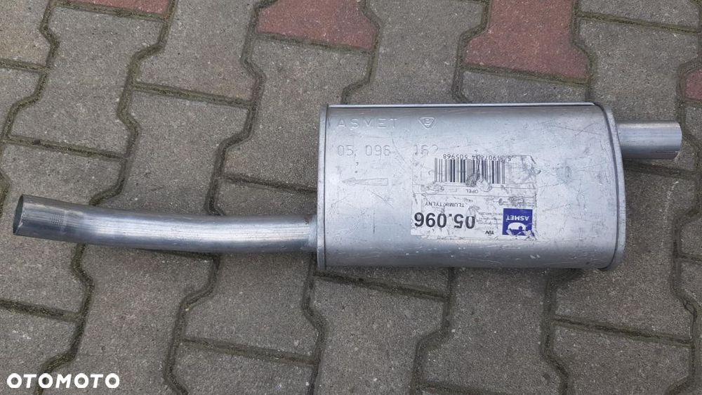 TŁUMIK OPEL KADETT D Kombi  1.2 60 KM 79-84 ROK - 1