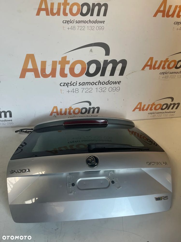 Klapa bagażnika SKODA OCTAVIA III 3 kombi tył LA7W - 4