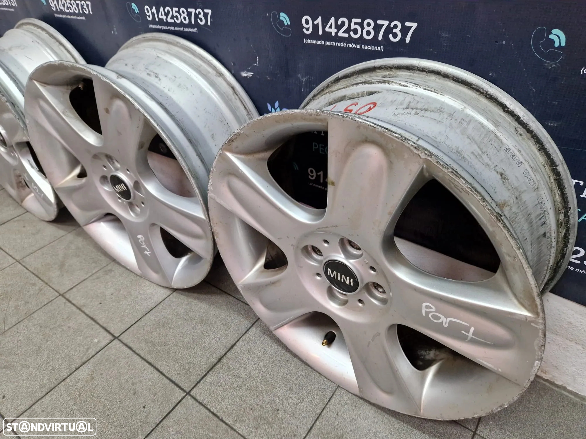 Jantes usadas MINI ONE COOPER R56 R55 R57 17 4X100 - 5