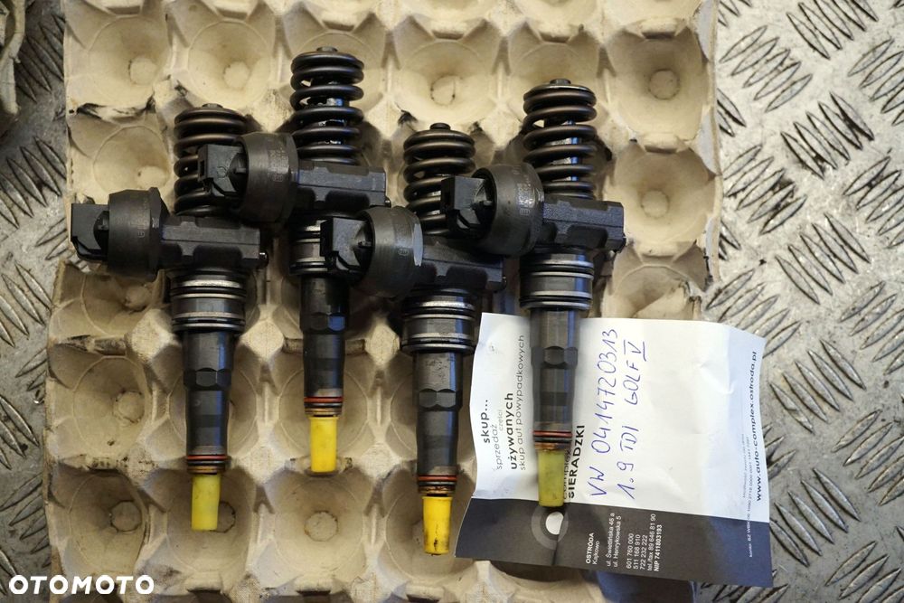POMPOWTRYSKIWACZE WTRYSKI POLO IV 9N 1.4 TDI/1.9 TDI 0414720313 VOLKSWAGEN 2001-2004 - 1