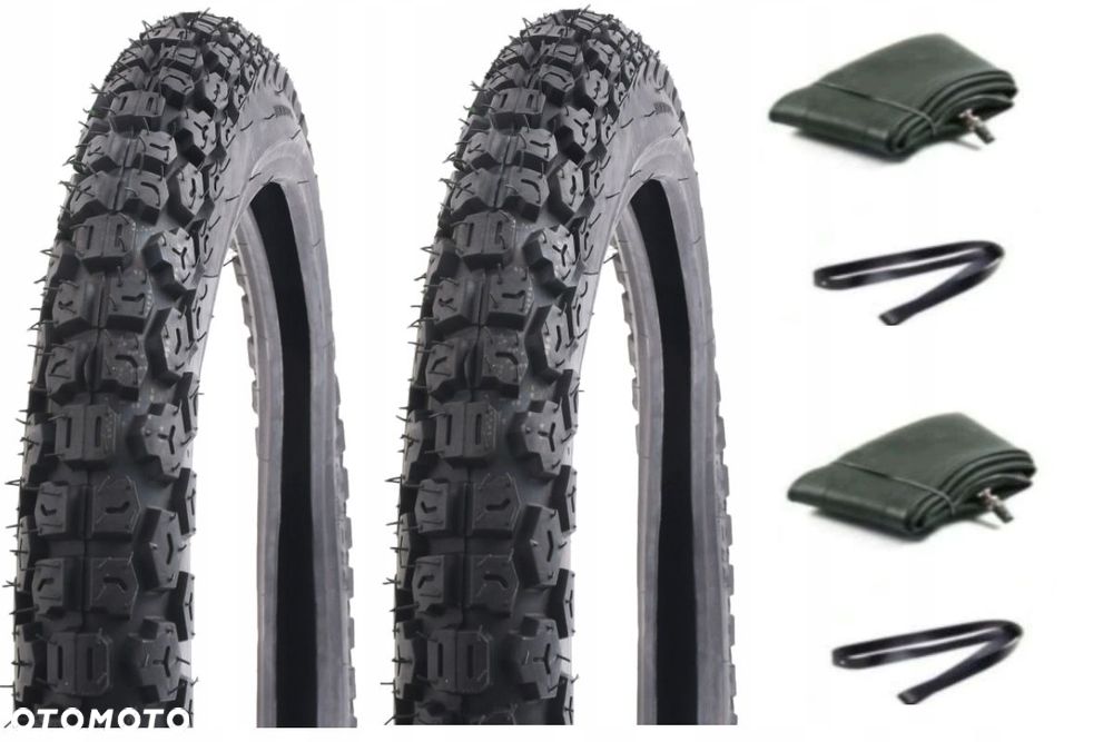 opony opona 3.00-19 3,00 wsk 125 175 wfm shl dj035 kostka + dętka dętki - 1