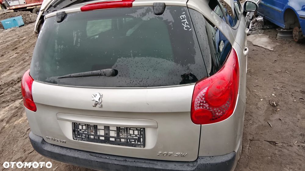PEUGEOT 207 SW KLAPA BAGAŻNIKA - 2