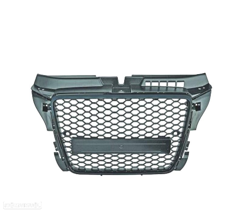 GRELHA FRONTAL AUDI A3 8P 8PA 08-12 LOOK RS3 - 3