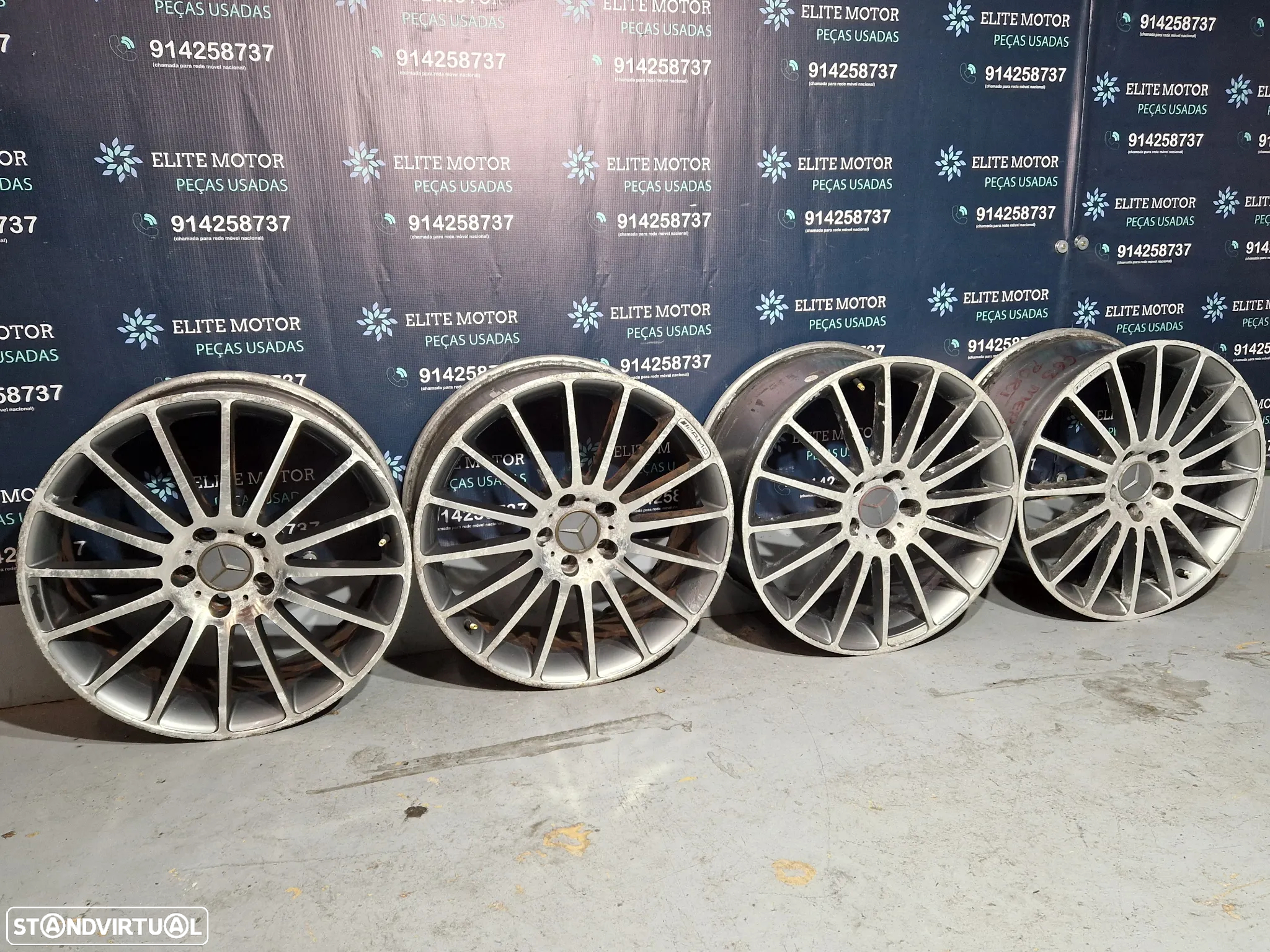 Jantes usadas MERCEDES W204 C63 AMG REPLICA 19" 5X112 - 2