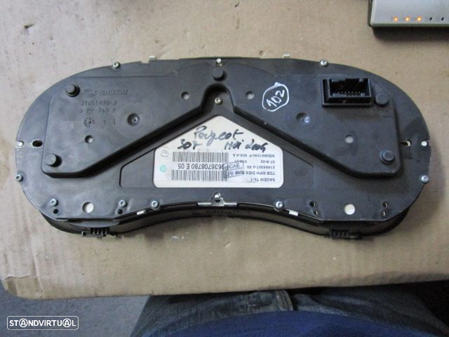 Quadrante 9636708780 PEUGEOT 307 2001 2,0HDI MPH DIGITAL - 2