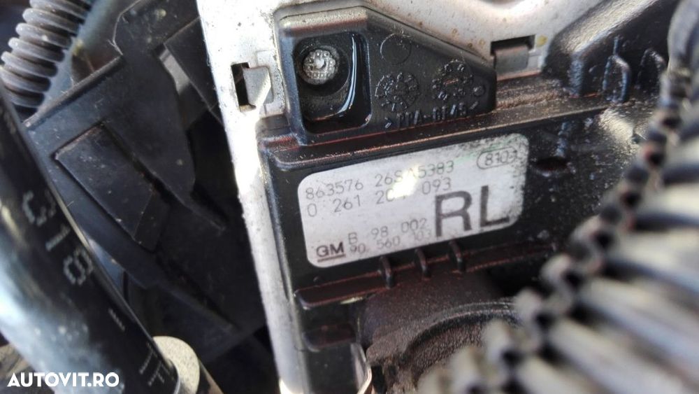 Calculator motor Opel Astra G 1.2 benzina din 2009  COD 0 261 204 093 - 2