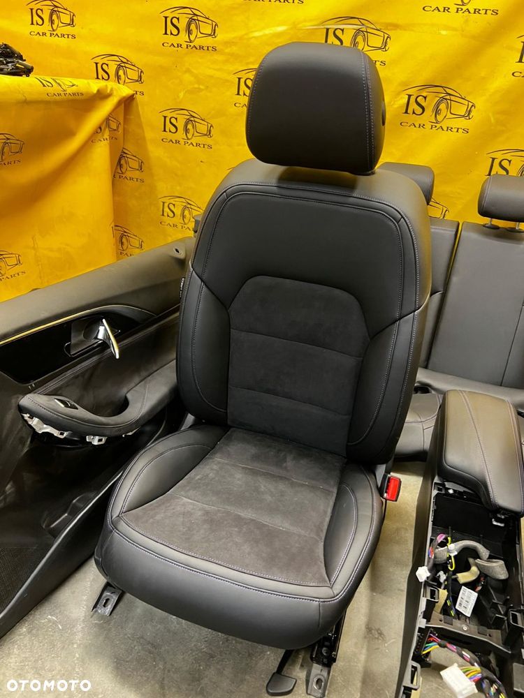KOMPLET FOTELE WNĘTRZE KANAPA BOCZKI INFINITI Q30 QX30 SKÓRA ALCANTARA - 5