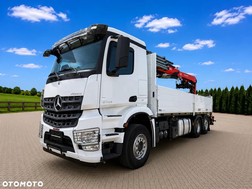 Mercedes-Benz Arocs 2745 6x2*4 |FASSI F240 ASXP sterowany radiowo| Retarder | Oś skrętna | Euro 6 - 1