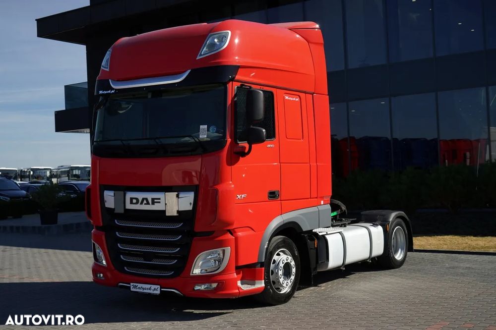 DAF XF 480 / PLATĂ JOSĂ / MEGA / LOC AL CINCILEA REGLABIL / 2021 / SSC / - 4