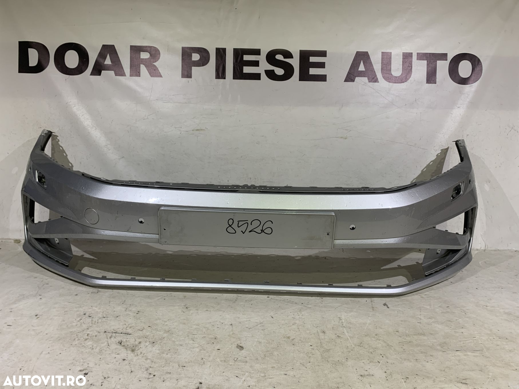 Bara fata VW Sportsvan, facelift, 2017, 2018, 2019, cod origine OE 510807221M, cu gauri pentru spalatori faruri si senzori de parcare (6). - 2