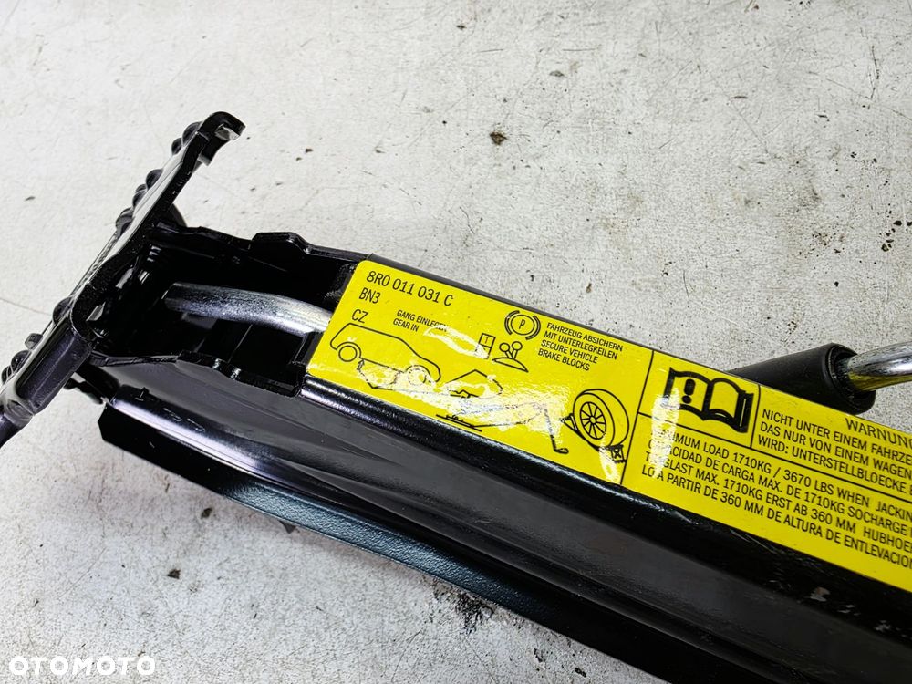 LEWAREK PODNOŚNIK WINDA AUDI Q5 8R 8R0011031C 1710 KG - 6