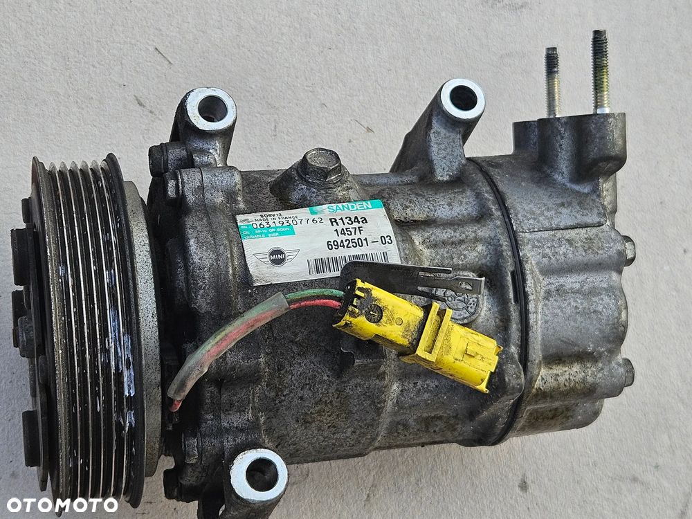 Mini Cooper R55 R56 1.4 1.6 VTi kompresor sprężarka klimatyzacji 6942501-03 - 4