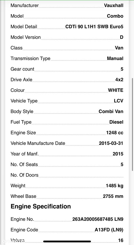 Silnik kompletny Opel Combo Doblo A13fd 263a2000 1.3 90 koni - 10