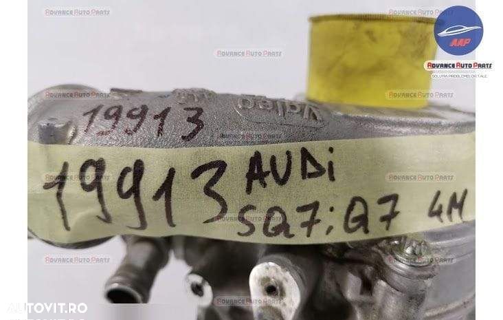 turbina E Booster Compresor Bentley Q7 Bentayga originala 4.0TDI Audi - 6