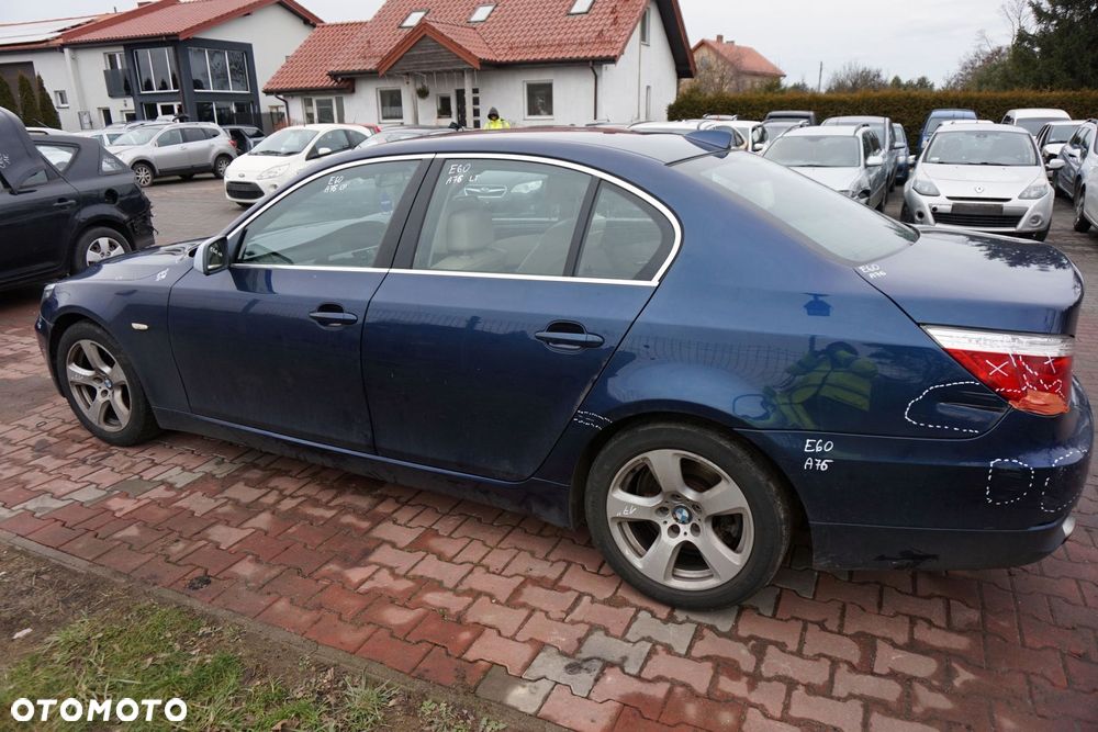 BMW 5 E60 LIFT LCI SEDAN 2009 A76 2.0 D N47D20A 177KM GS6-37DZ NIEBIESKI TIEFSEEBLAU na części - 3