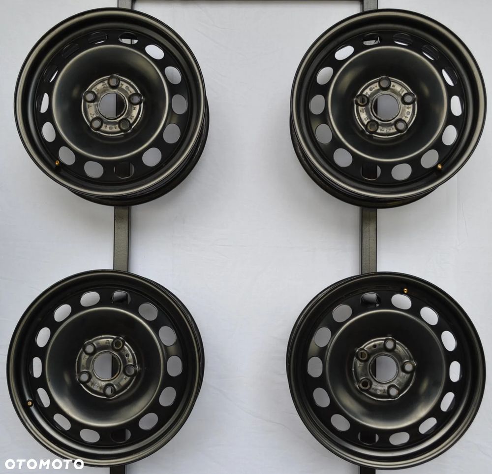 FELGI STALOWE OEM VW SKODA SEAT AUDI 5x112 6J16 ET 43 x4szt F-771 - 2