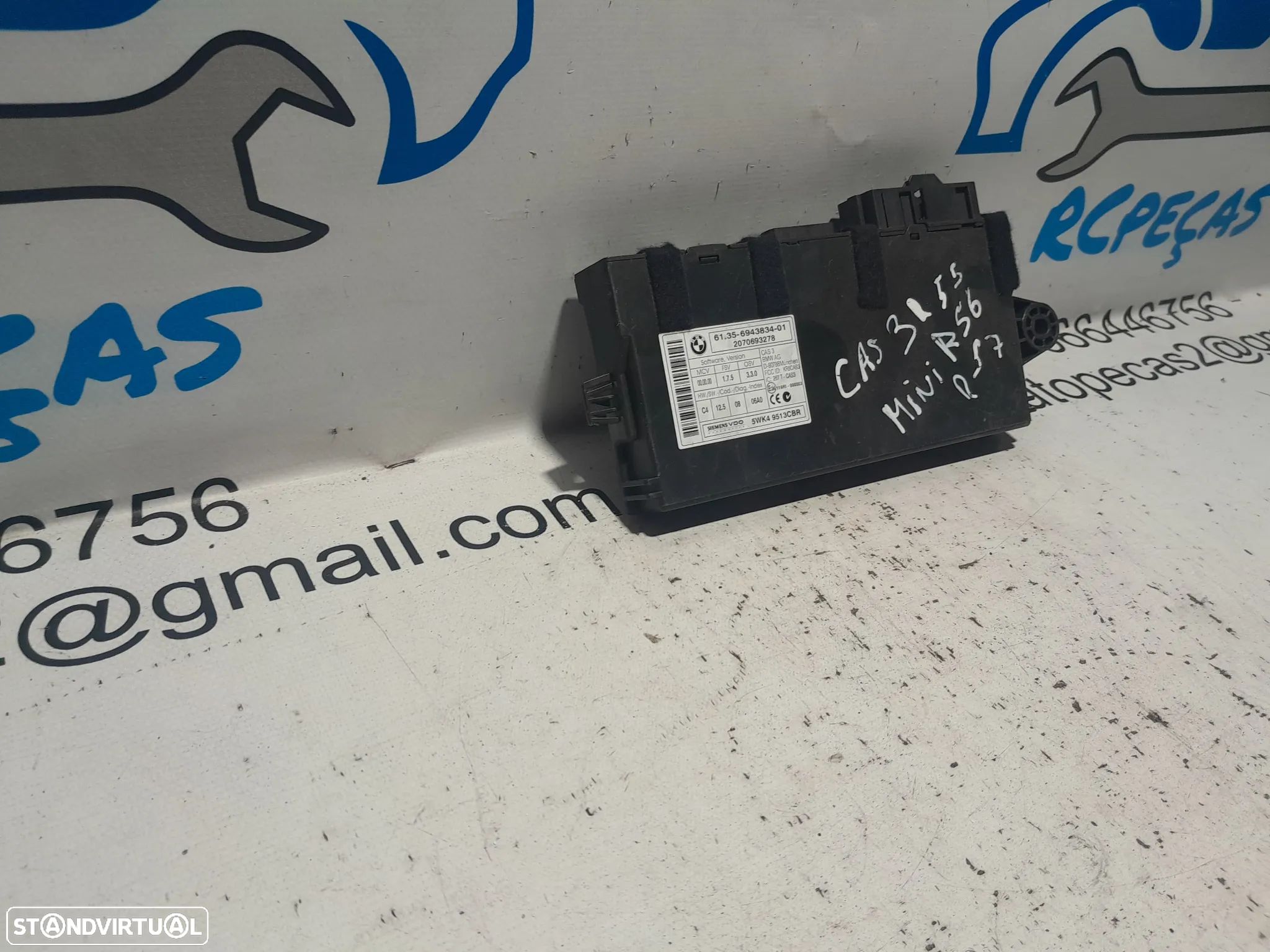 .Módulo Confort CAS 3 Original BMW Mini 6943834 - 1