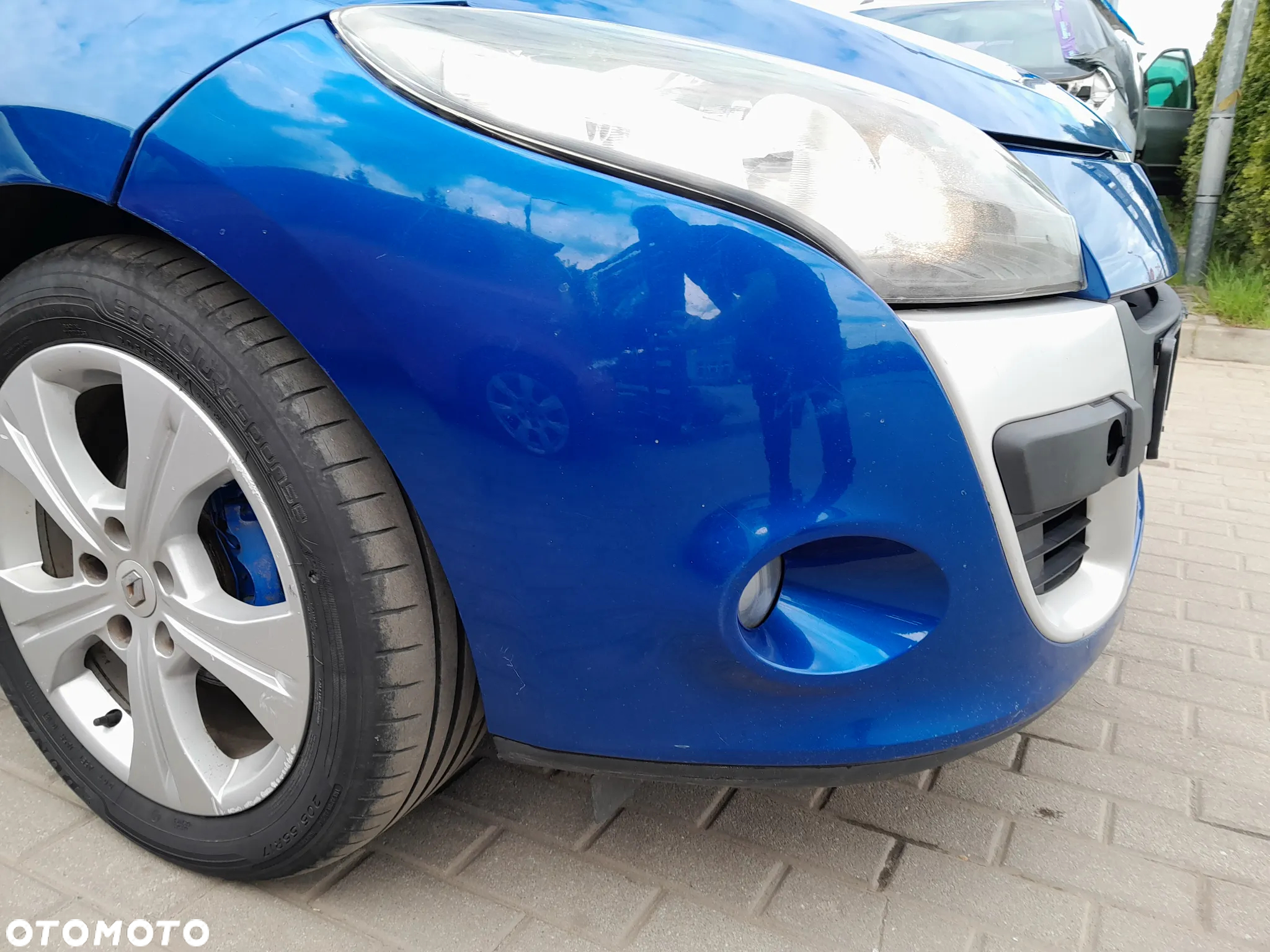 RENAULT MEANE III ZDERZAK PRZEDNI PRZÓD KOLOR: SAN913 - 16