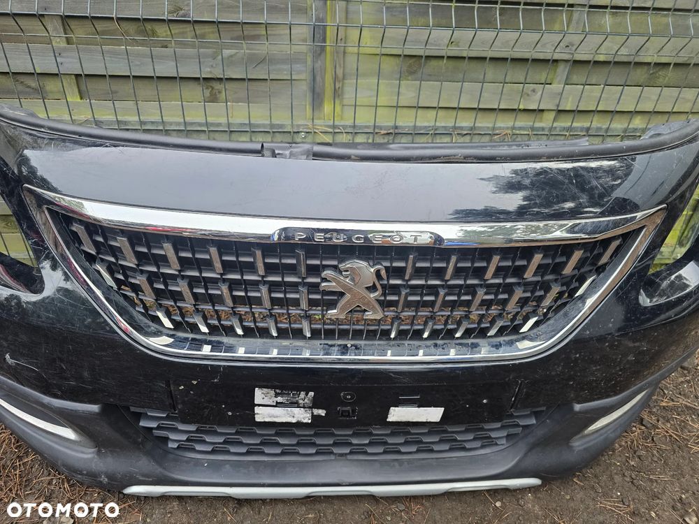 Peugeot 2008 I lift zderzak przód grill kratki - 5