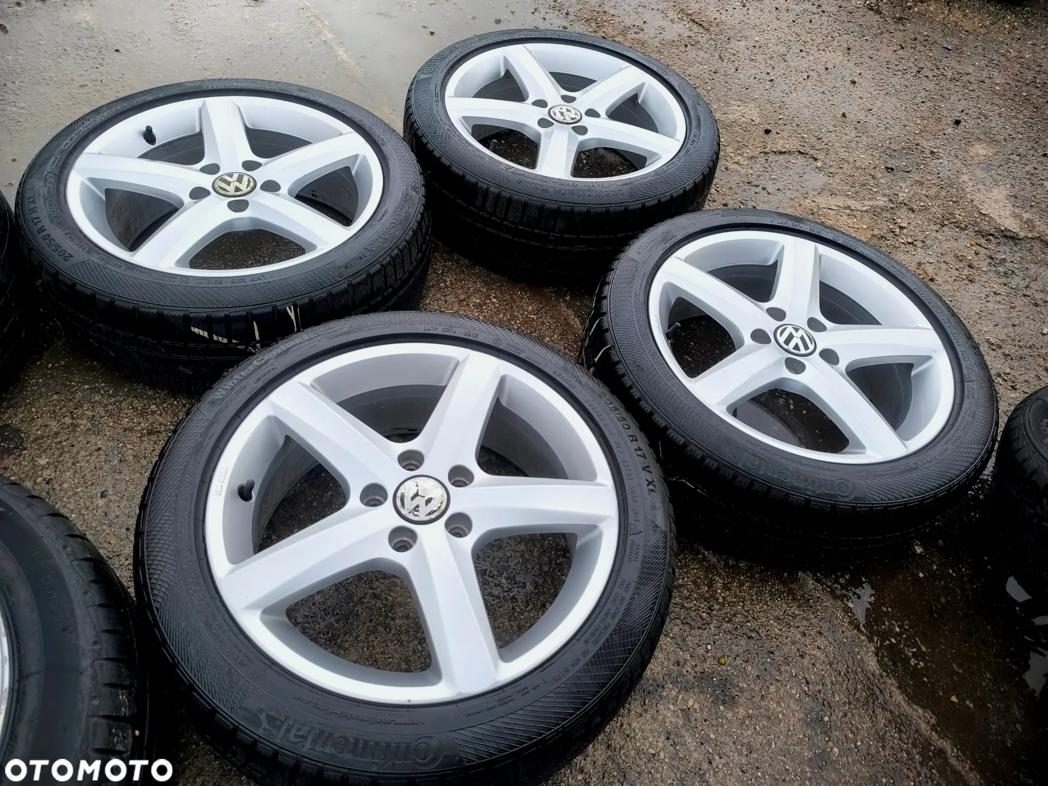 5x112 Felgi Aluminiowe Alufelgi 17 Koła Zimowe Zima VW 1K8 GOLF 5 6 7 V VI VII TOURAN CADDY JETTA PASSAT B5 B6 B7 B8 SKODA SEAT AUDI Legnica ALU-RAD 205/50 6mm - 3