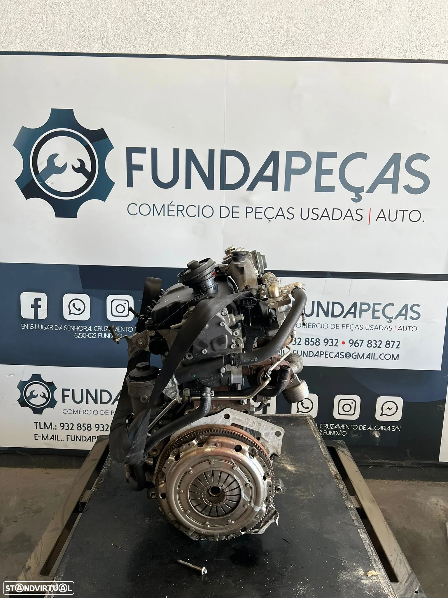 Motor Volkswagen Golf V 1.9 TDi 105Cv Ref: BKC - 4