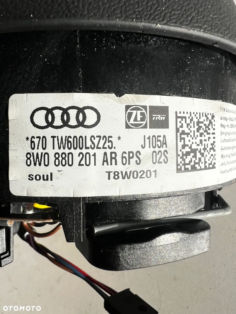 PODUSZKA AIRBAG KIEROWCY AUDI A4 B9 8W 8W0880201AR - 4