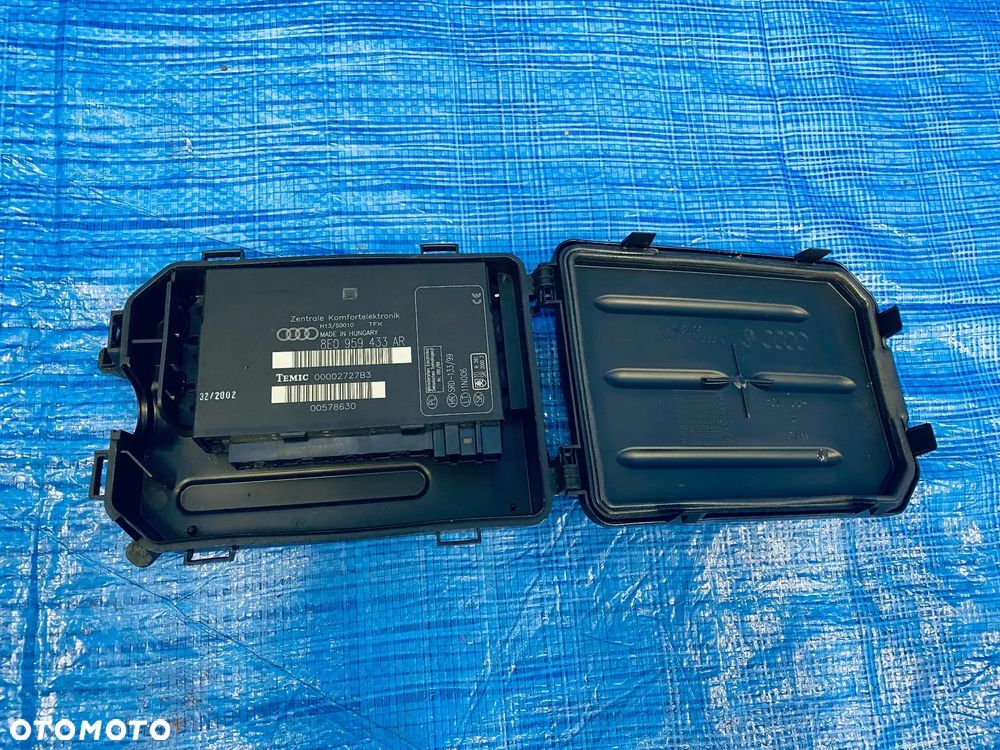 STEROWNIK MODUŁ KOMFORTU  AUDI A4 B6 B7 ; 8E0959433AR ORYGINAŁ - 1